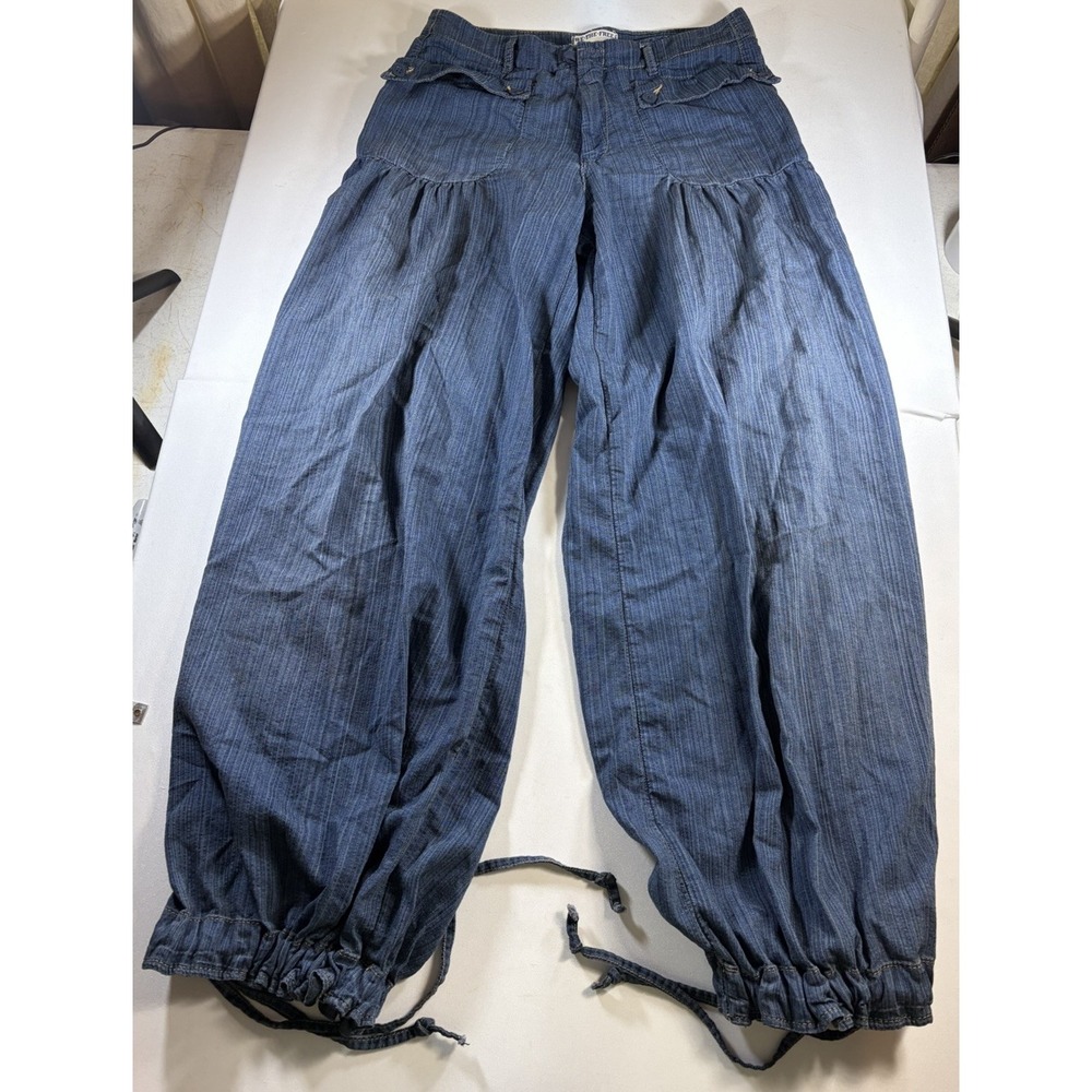 We The Free Lotus Mid-Rse Balloon Style  Cinched Ankle Jeans Womens 29 (31x32)